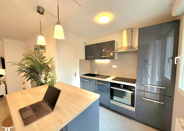 公寓 Cozy Pool View Of Cite Des Vins 博讷