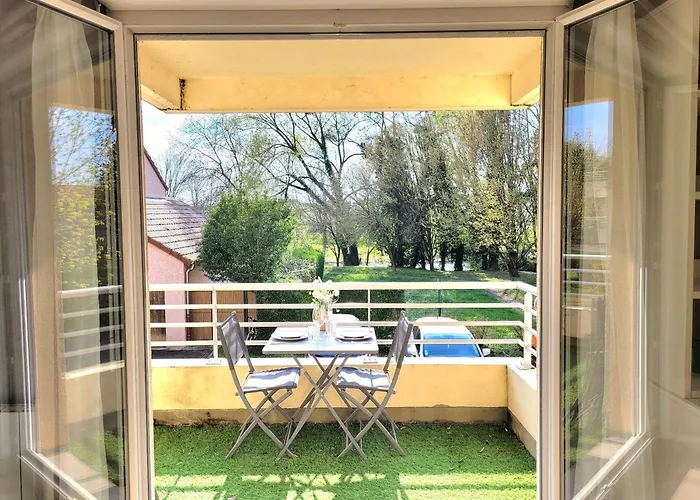 公寓 Cozy Pool View Of Cite Des Vins