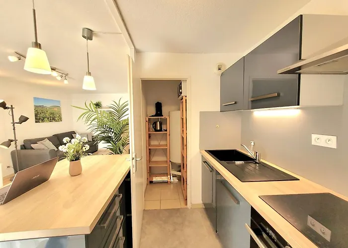 Cozy Pool View Of Cite Des Vins 博讷